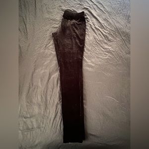 EXPRESS Velvet Leggings Size Small